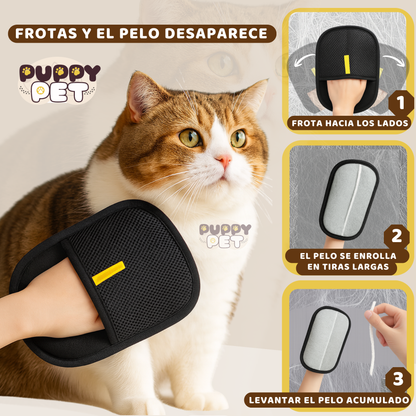 Removedor de Pelo de Mascotas Reutilizable, Potente y Sin Adhesivos