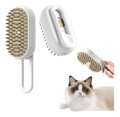 Cepillo a Vapor Recargable Para Perros y Gatos